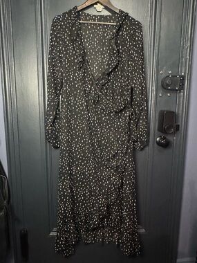 chinese dress ladies Embellished Puff Sleeve A-Line Gown by GLS Gloria GL3497 S / Black